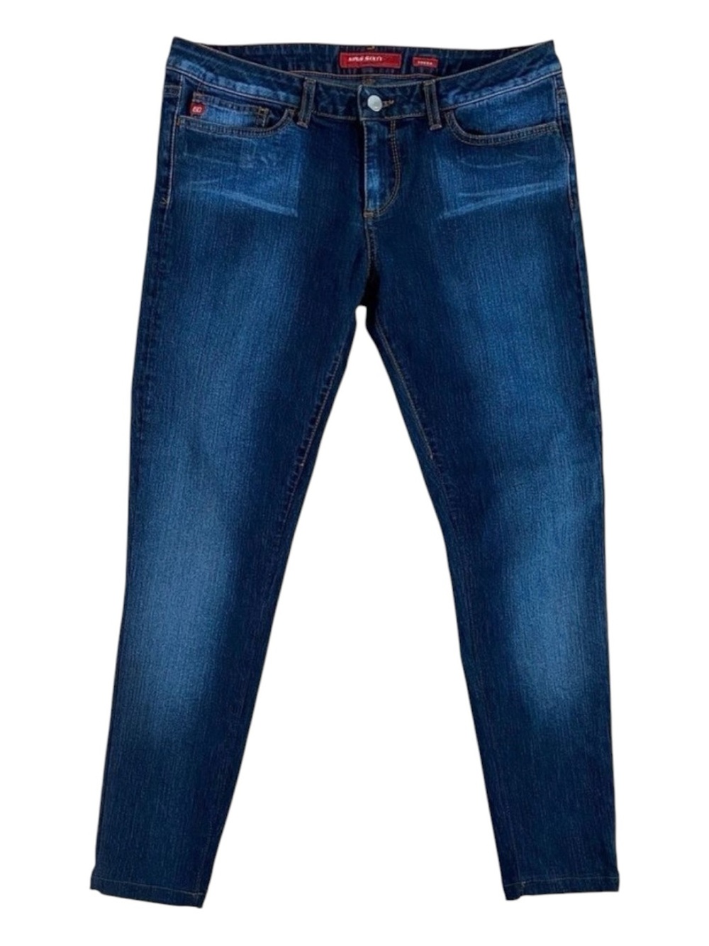 Miss sixty style Yucca basic Italy medium waist stretchy dark blue denim size 28